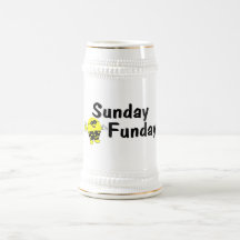 Sunday Funday Smiley Mug