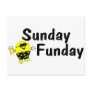 Sunday Funday Smiley Postcards