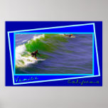 Sunday Surfers in Venice California Print