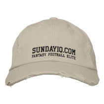 SundayIQ.Com: Fantasy Football Elite Embroidered Hats