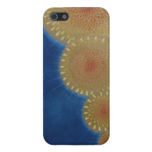 Sundogs blue gold red orange iPhone case abstract iPhone 5 Cover