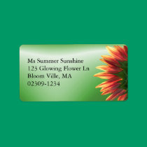 Sunflower ~ Addy Label labels