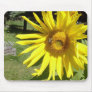 Sunflower & bee mouse mat
