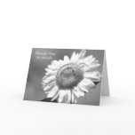 Sunflower  Bridesmaid  Thank You Card