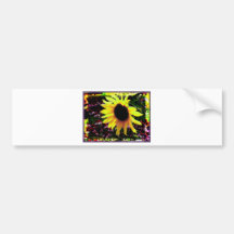 Sunflower Bumper Sticker