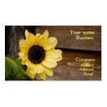 Sunflower business card