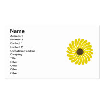 Sunflower Business Cards