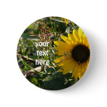 Sunflower Button