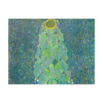 Sunflower by Gustav Klimt Postcards