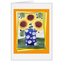 Sunflower Card
