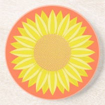 Sunflower coasters