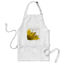 Sunflower Corner Wedding Apron