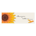 Sunflower Custom Table Place Card Business Card