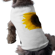 sunflower dog t shirt