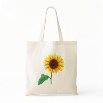 sunflower drawing bags