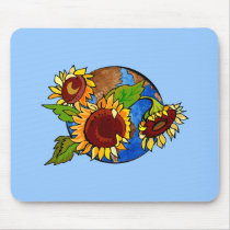 Sunflower Ecology Mousepad