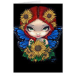 "Sunflower Fairy" Greeting Card cards