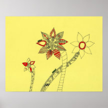 Sunflower Family Portrait Print