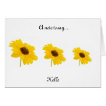 Sunflower Greeting Cards