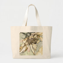 Sunflower Jumbo Tote Canvas Bag