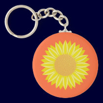 Sunflower keychains