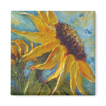 Sunflower Magnet