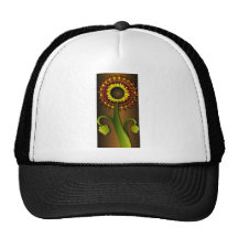 Sunflower Mesh Hats