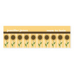 Sunflower Mommy Calling Card Business Card Template