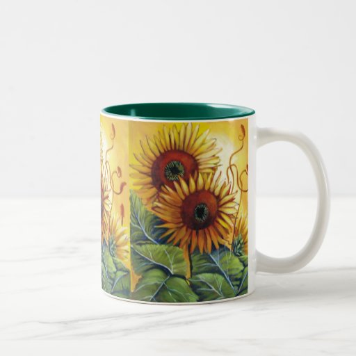 sunflower mug