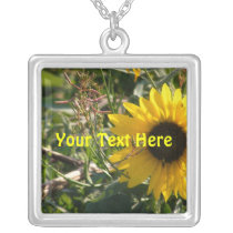 Sunflower Necklace