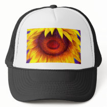 Sunflower Painting Art - Multi Trucker Hat