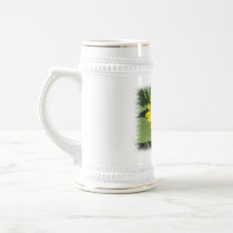 Sunflower Plant Beer Stein Mugs