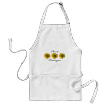 Sunflower Plant Manager Gardening Aproon Aprons
