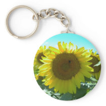 Sunflower Power--Keychain