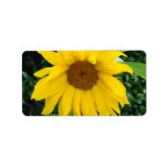 Sunflower Solo Custom Address Label