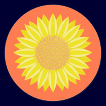Sunflower stickers