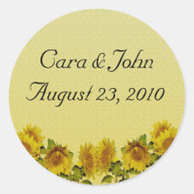 Sunflower Stickers