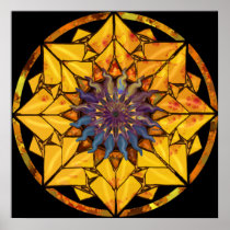 Sunflower Sun Print