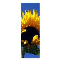 Sunflower Sunrise Book Tags Business Card