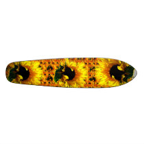 Sunflower Sunrise Skateboard