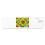 Sunflower - Tournesol Bumper Sticker