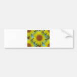 Sunflower - Tournesol Bumper Sticker