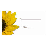 Sunflower Wedding or Special Occasion Place Cards Business Card