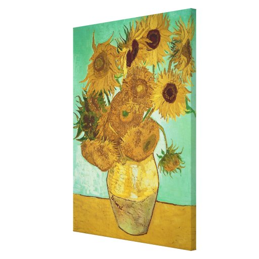 Sunflowers, 1888 stretched canvas print