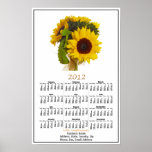 Sunflowers 2012 Calendar Posters