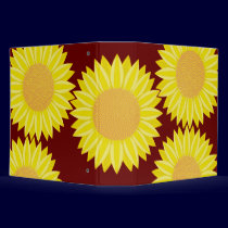 Sunflowers binders