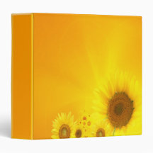 SUNFLOWERS BINDER