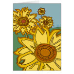 Sunflowers Card