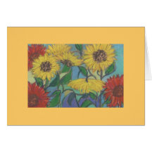 Sunflowers Cards