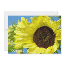 SUNFLOWERS Invitations Parties Dinner Holidays